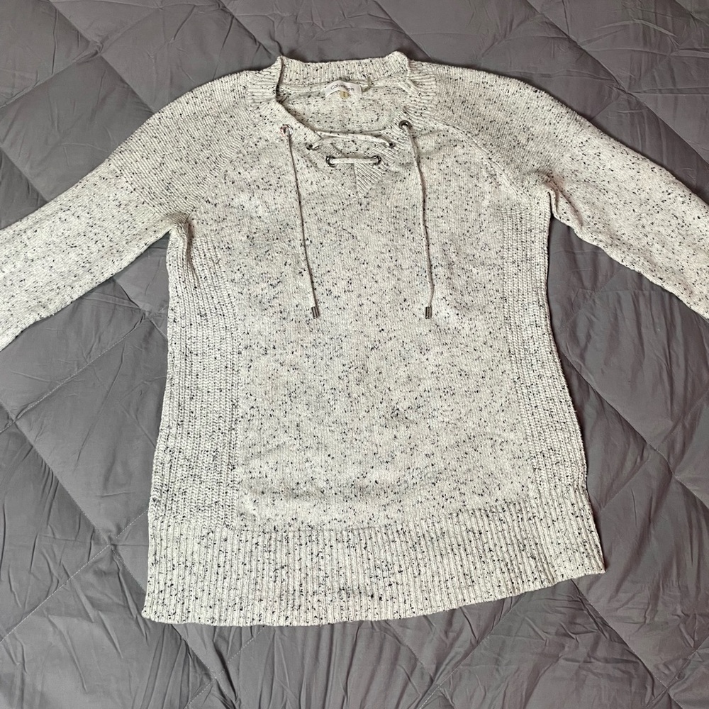 Women's Calvin Klein Speckled Gray Sweater (Medium size)